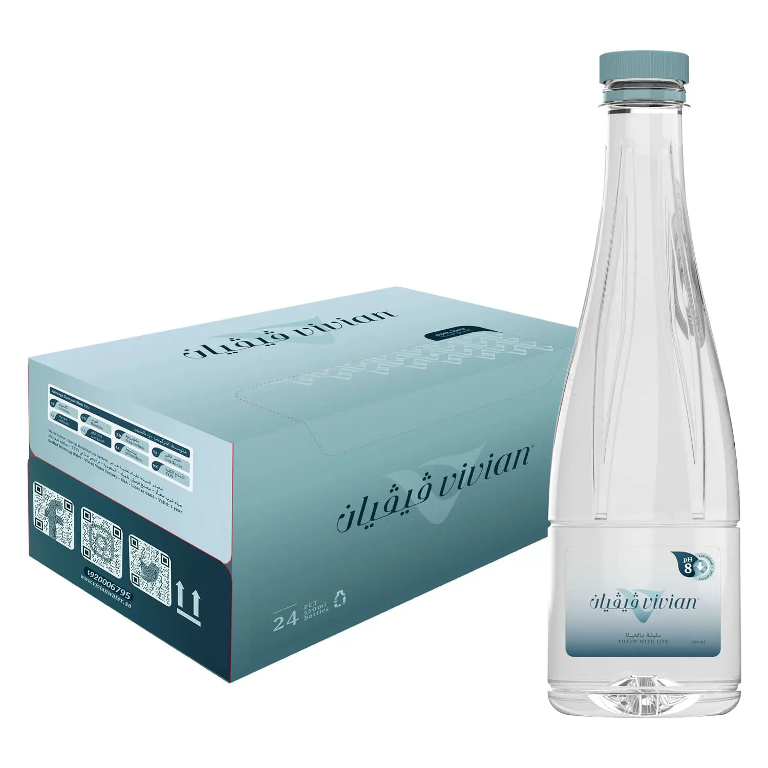 Vivian water 550 ml